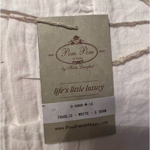 One Pom Pom Brand Euro Sham